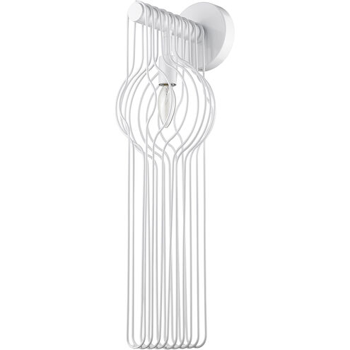 Contour 1 Light 8 inch White Wall Sconce Wall Light