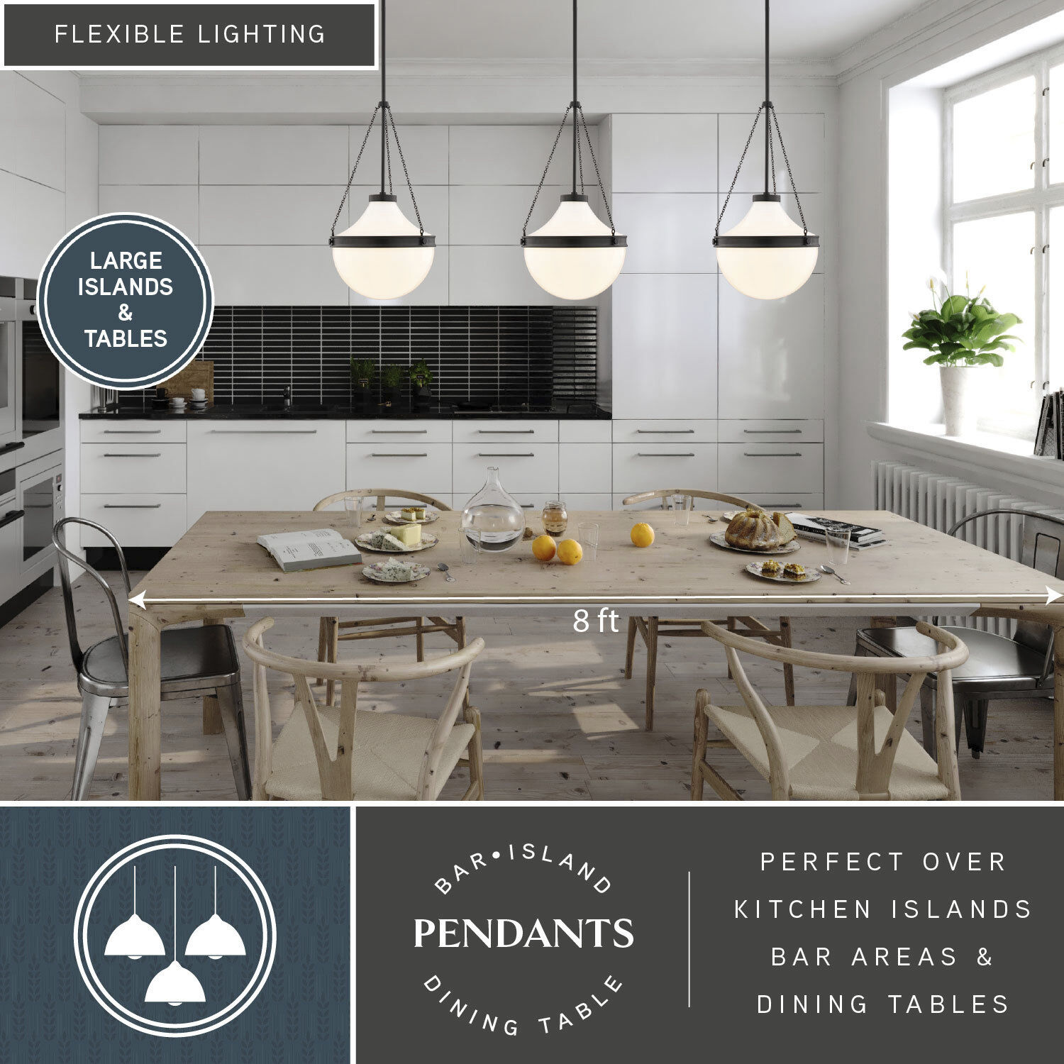 Lincoln 1 Light 12.75 inch Matte Black Pendant Ceiling Light