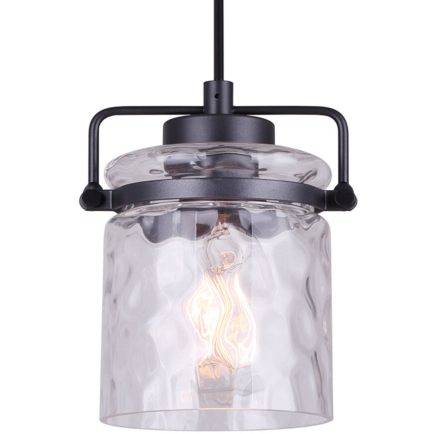 Madison 1 Light 6 inch Graphite Pendant Ceiling Light