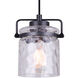 Madison 1 Light 6 inch Graphite Pendant Ceiling Light
