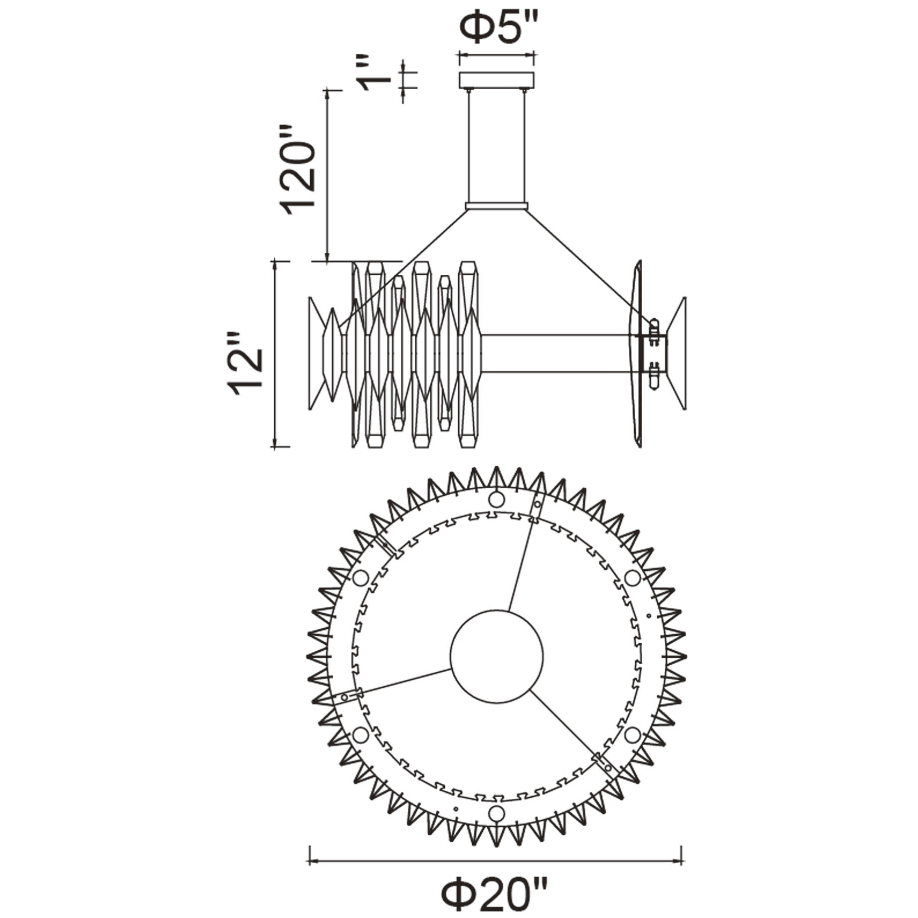 Cityscape 12 Light 20 inch Satin Gold Chandelier Ceiling Light