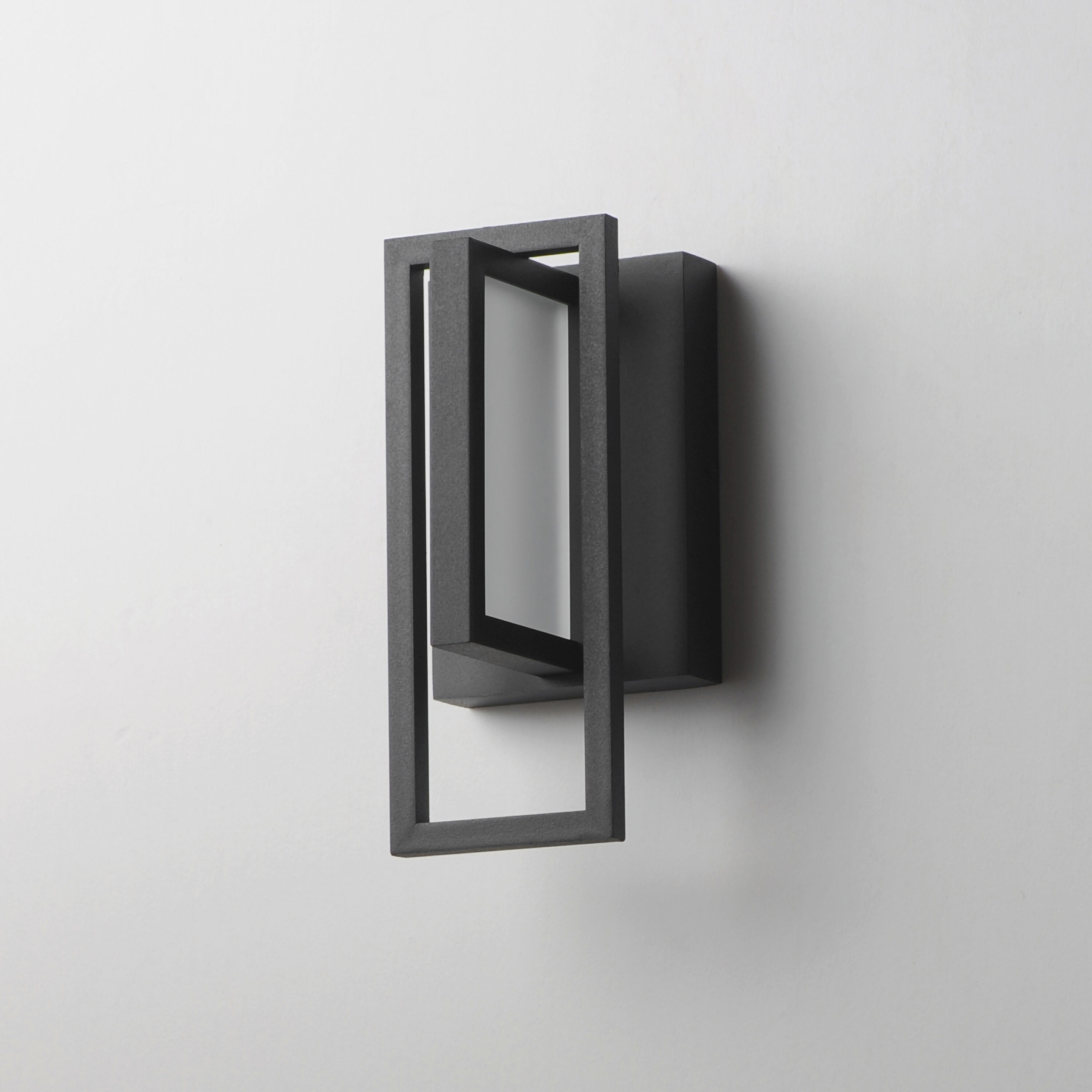 Formation VX LED 10 inch Black Outdoor Wall Mount