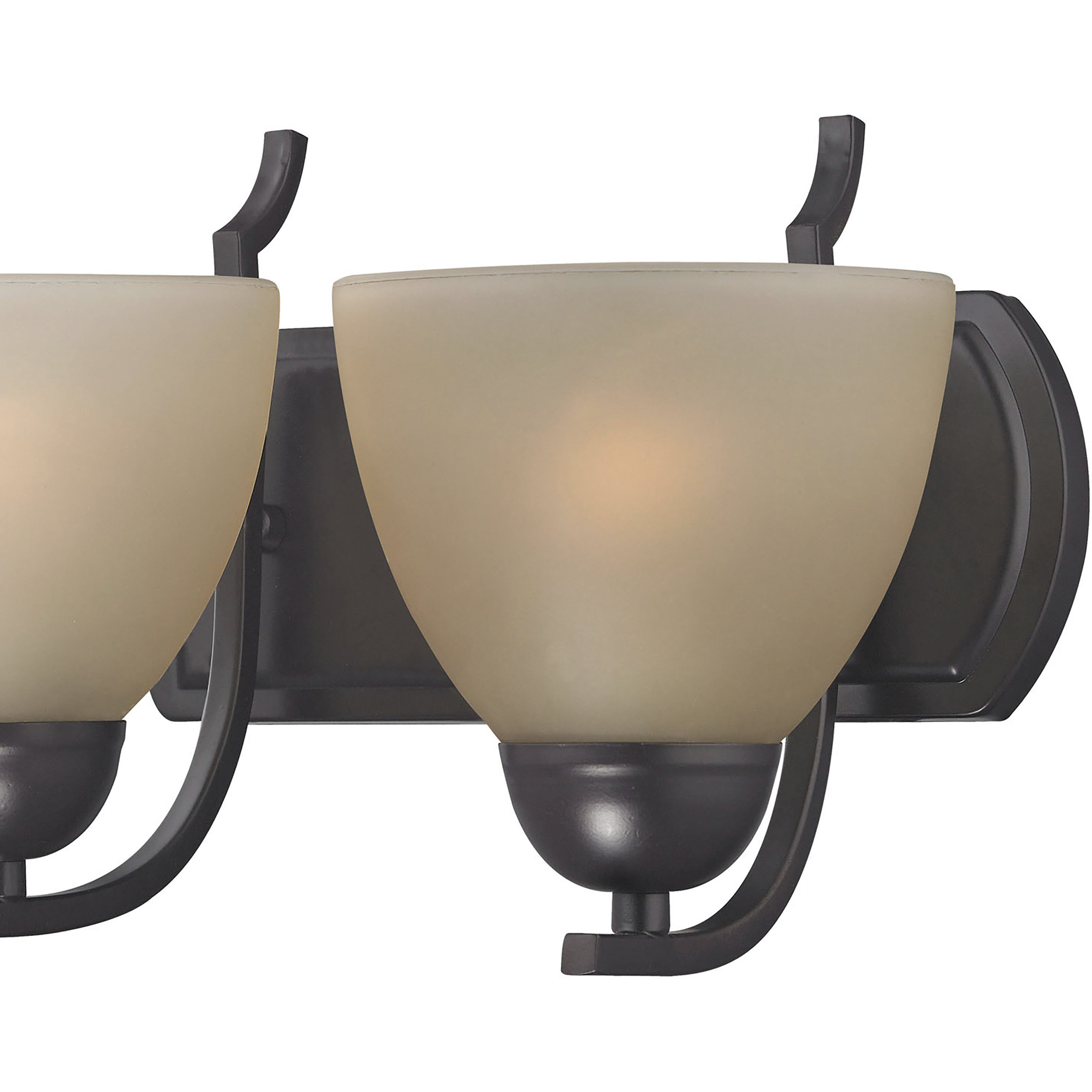 Kingston 2 Light 13 inch Oil Rubbed Bronze Vanity Light Wall Light