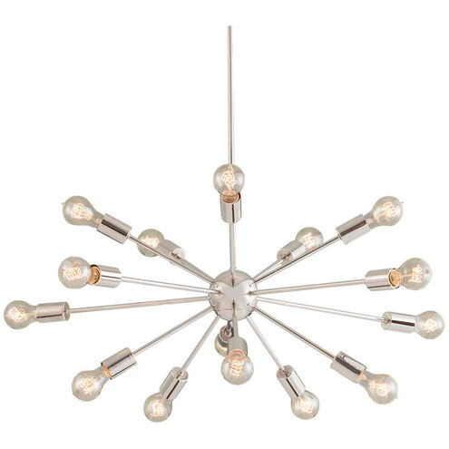 Signature 15 Light 33 inch Matte Black Chandelier Ceiling Light