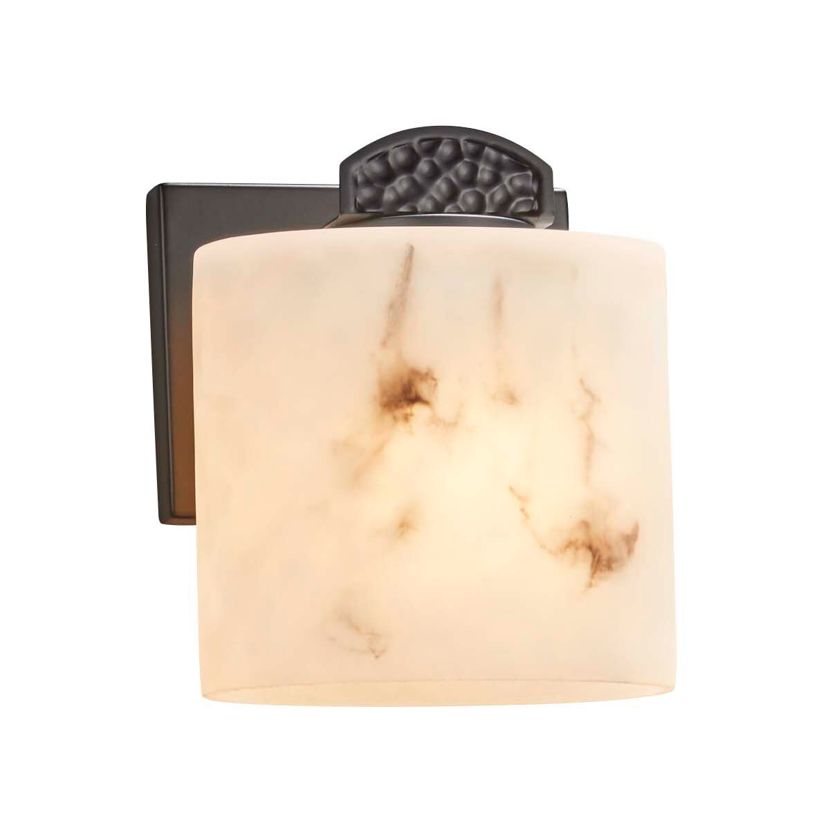 LumenAria Malleo 1 Light 7 inch Brushed Nickel ADA Wall Sconce Wall Light