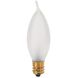 Lumos Incandescent CA7 Candelabra E12 10 watt 120V 2700K Light Bulb