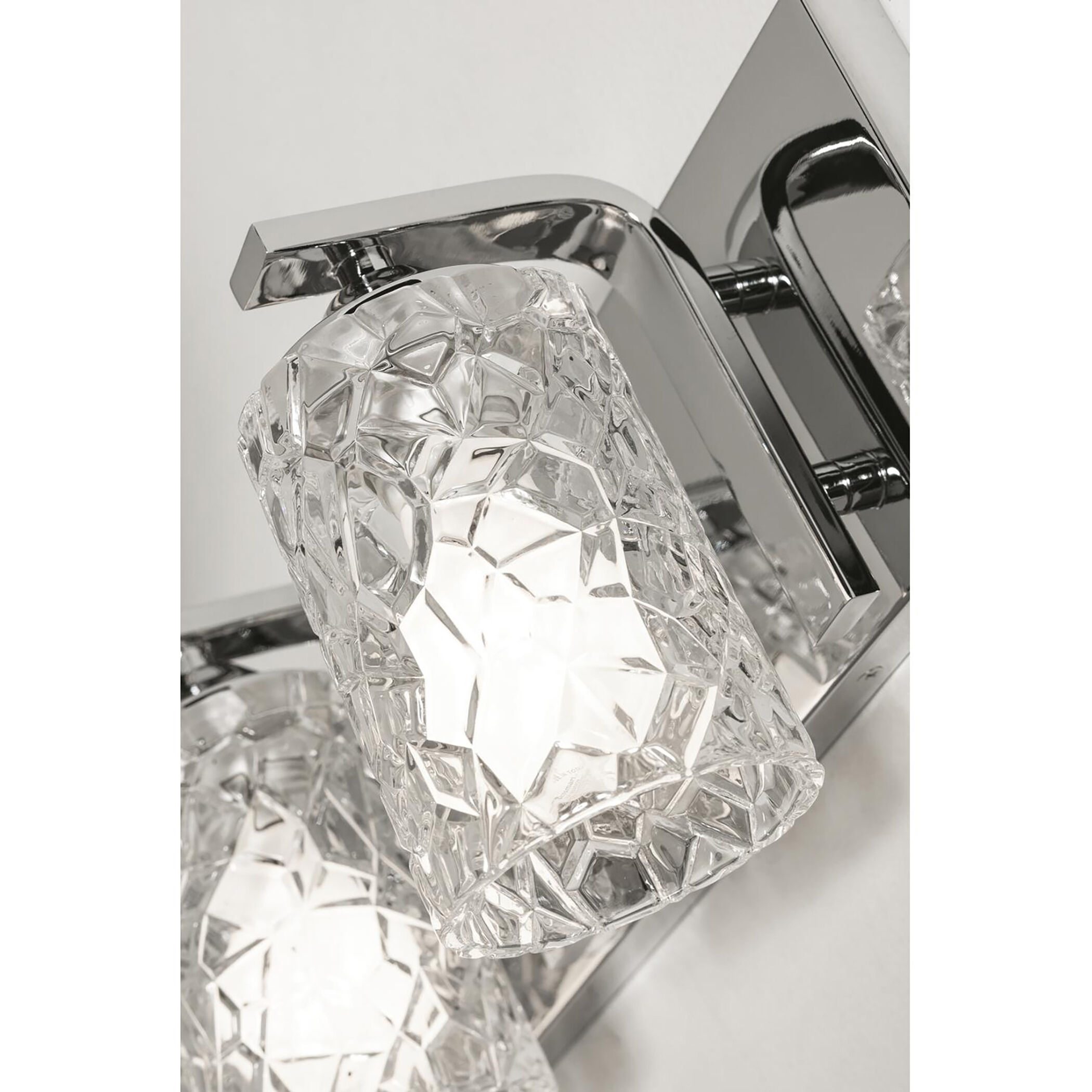 Annabel 3 Light 21 inch Polished Chrome Vanity Light Wall Light