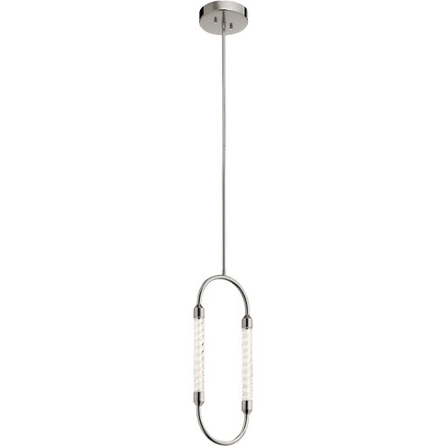 Delsey LED 1.5 inch Polished Nickel Mini Pendant Ceiling Light