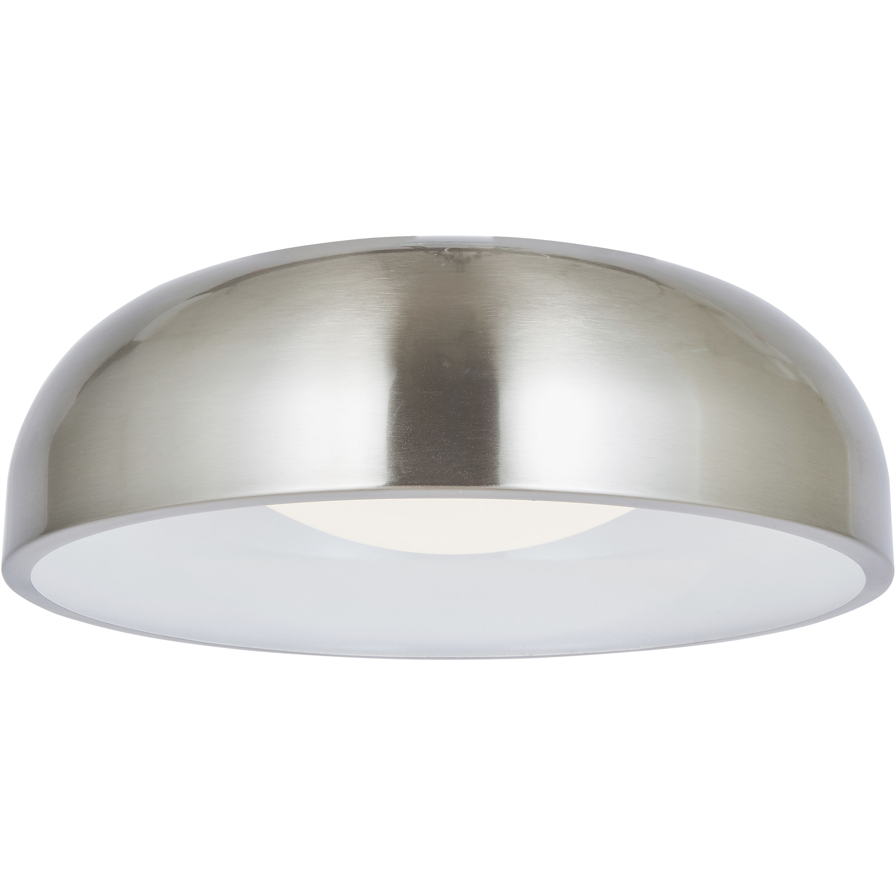 Lynx LED 12.6 inch Brushed Nickel Flush Mount Ceiling Light