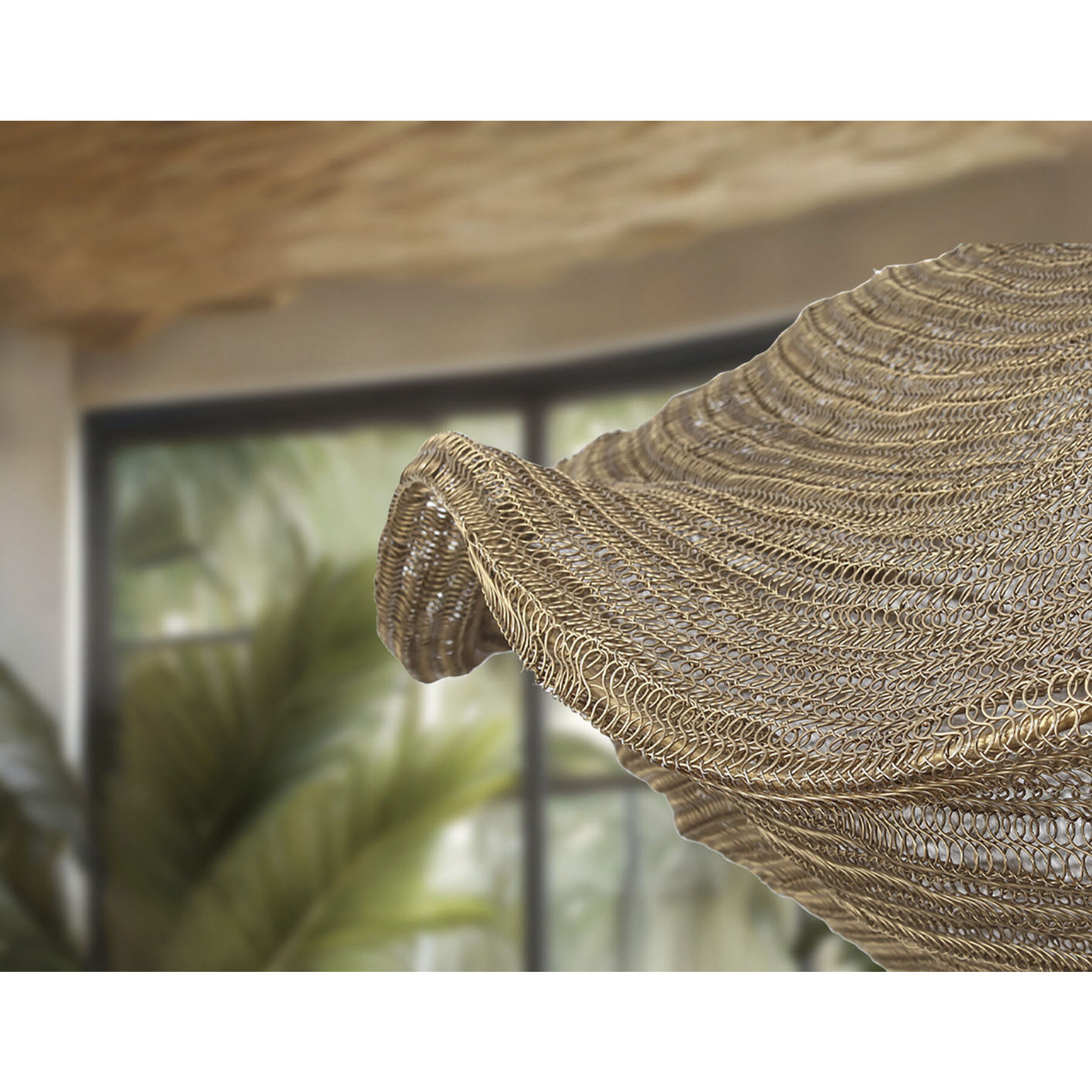 Marseille 3 Light 43 inch Brass Antique Pendant Ceiling Light