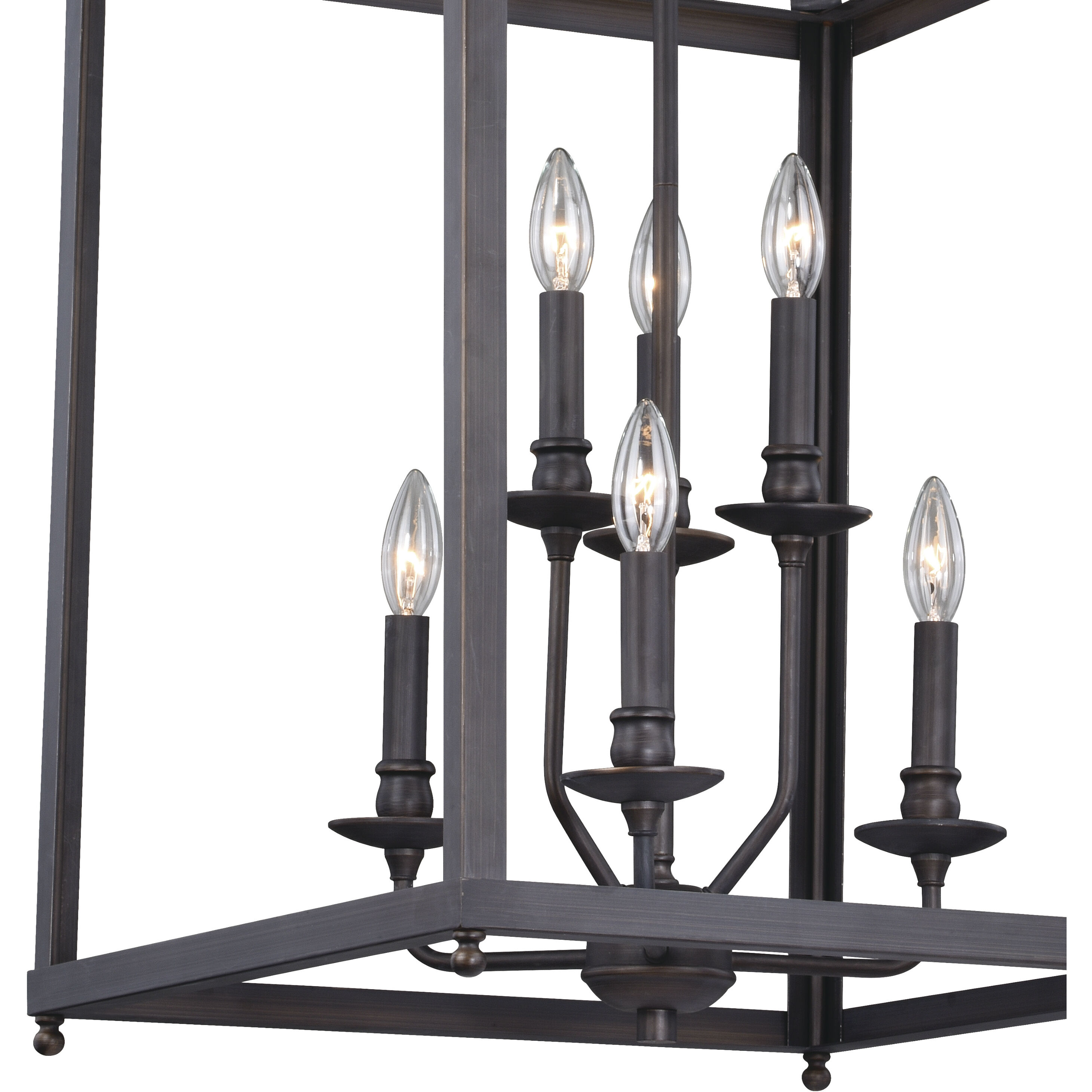 Juliet LED 18 inch Architectural Bronze Pendant Ceiling Light