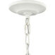 Breezeway 6 Light 30 inch White Coral and Natural Chandelier Ceiling Light