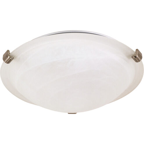 Brentwood 1 Light 13 inch Brushed Nickel Flush Mount Ceiling Light