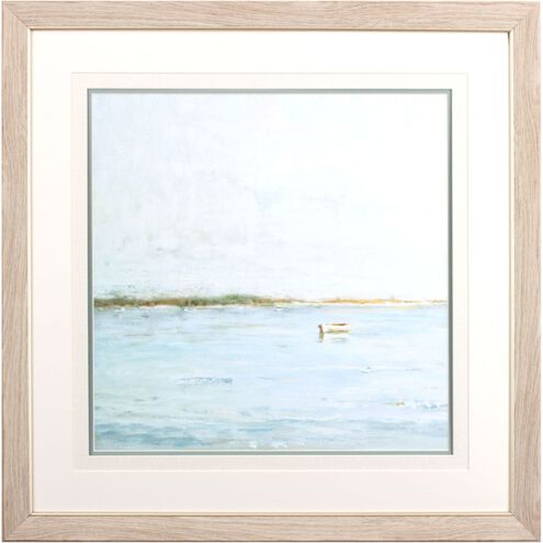 Waterside Collection Blue Framed Art