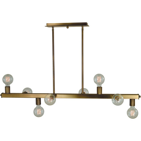 Heloise 8 Light 40 inch Antique Brass Island Chandelier Ceiling Light