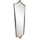 Antioch 52 X 24 inch Brass Mirror