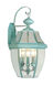 Monterey 3 Light 23 inch Verdigris Outdoor Wall Lantern