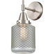 Caden LED 6 inch Satin Nickel Sconce Wall Light