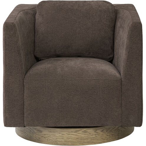 Fullerton Harvest Oak with Chocolate Accent Chair