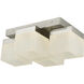 Cubic 4 Light 9.00 inch Flush Mount
