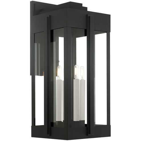 Lexington 4 Light 29 inch Black Outdoor Wall Lantern