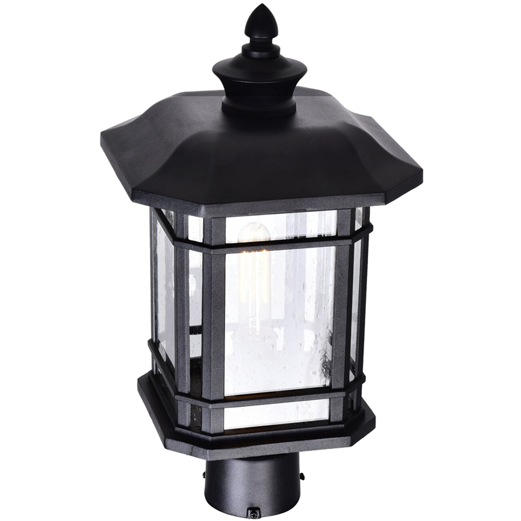 Blackburn 1 Light 18 inch Black Outdoor Lantern Head