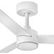 Speck 52 inch Matte White Smart Fan