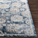 Jolie 87 X 63 inch Dark Blue Rug in 5 x 8, Rectangle