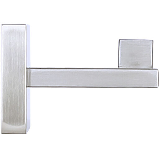 Bishop 7 inch Brushed Nickel Toilet Paper Holder