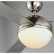 Cupola 52 inch Satin Nickel Indoor Ceiling Fan