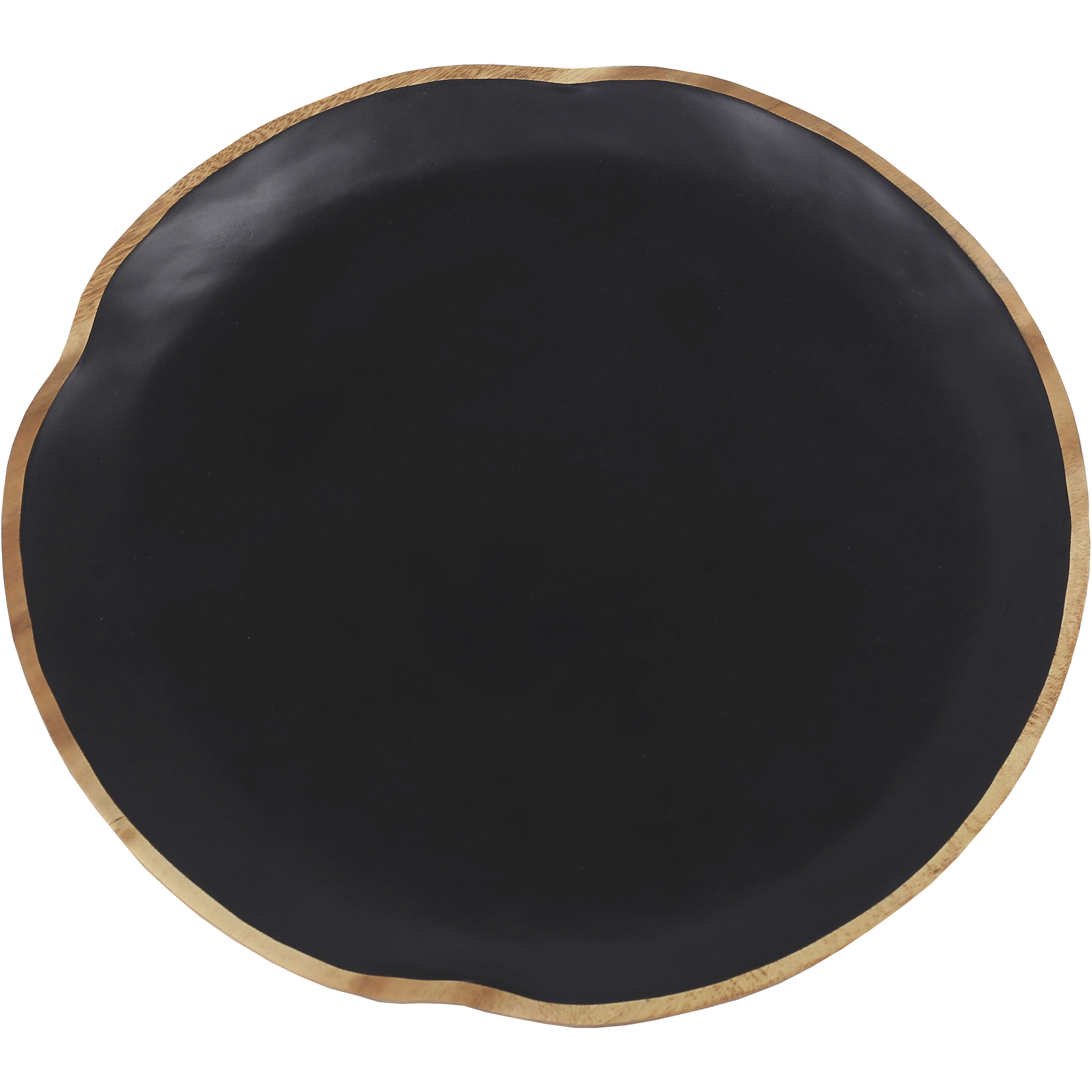 Weller 18 X 18 inch Black with Natural Plate