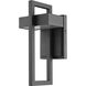 Luttrel LED 11.75 inch Black Outdoor Wall Light
