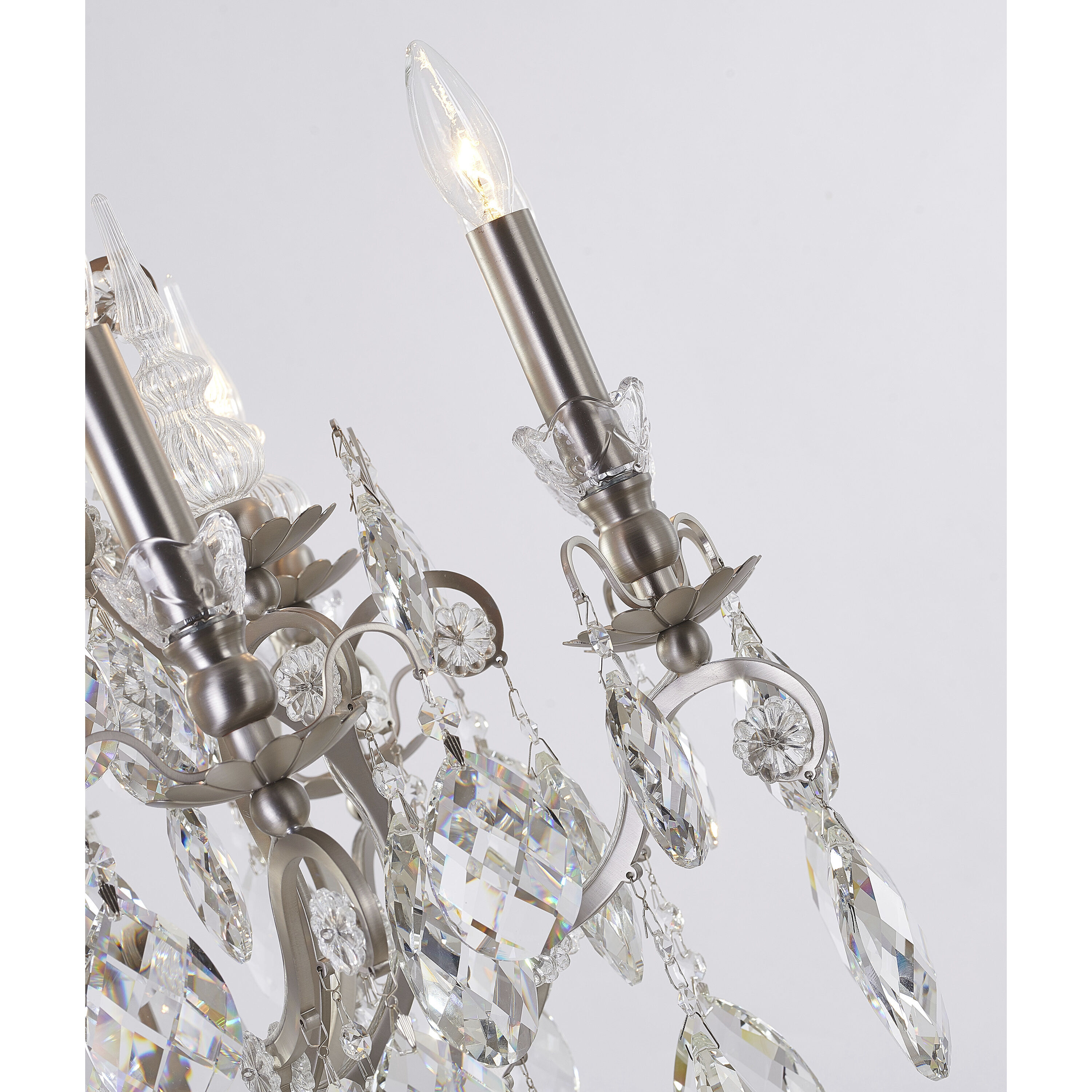 Canada 8 Light 25.9 inch Pewter Chandelier Ceiling Light