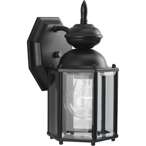 BrassGUARD Outdoor Wall Lantern in Black