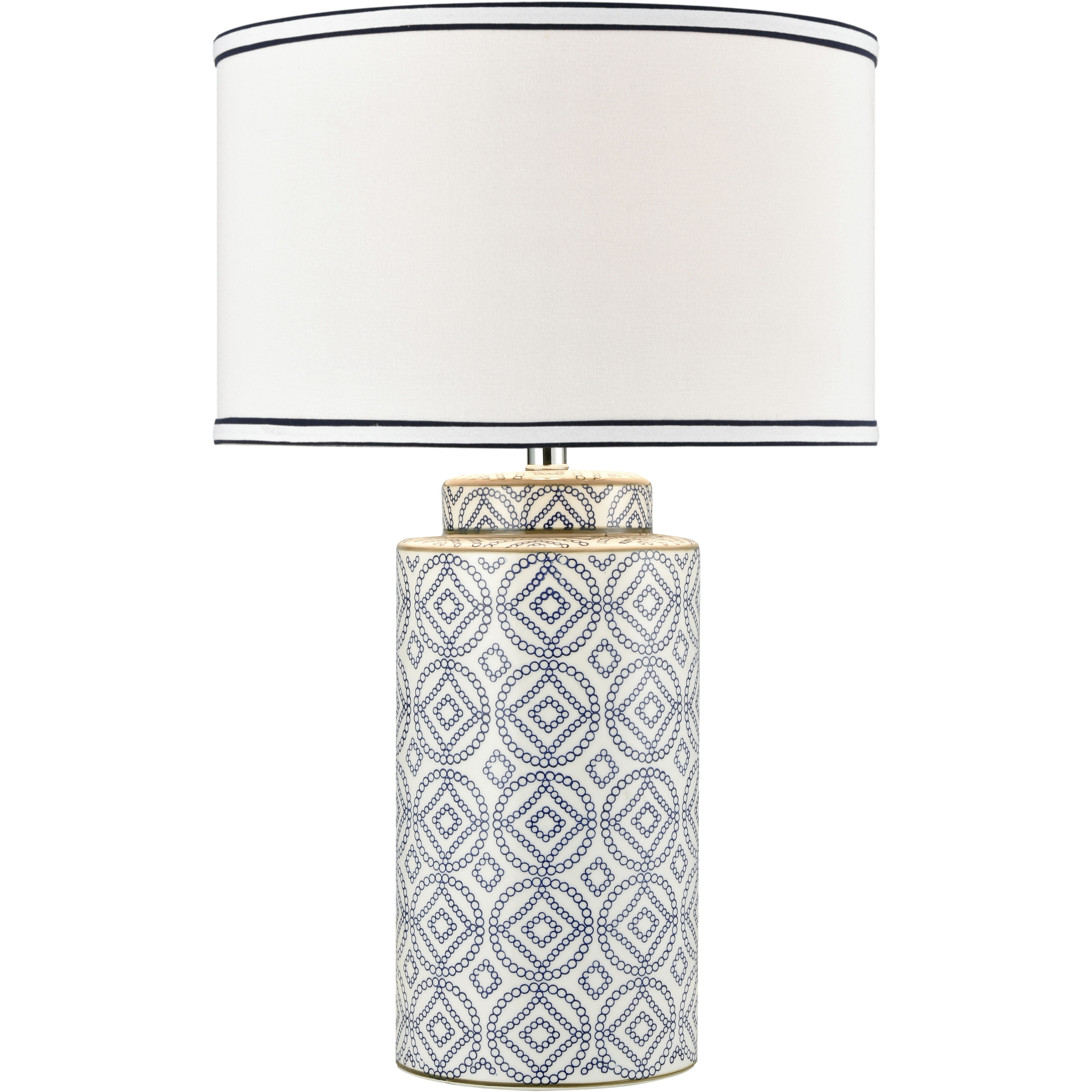 Ambert 27 inch 150 watt Blue Table Lamp Portable Light