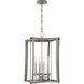 Brookline 4 Light 13 inch Pewter / Greywood Foyer Ceiling Light