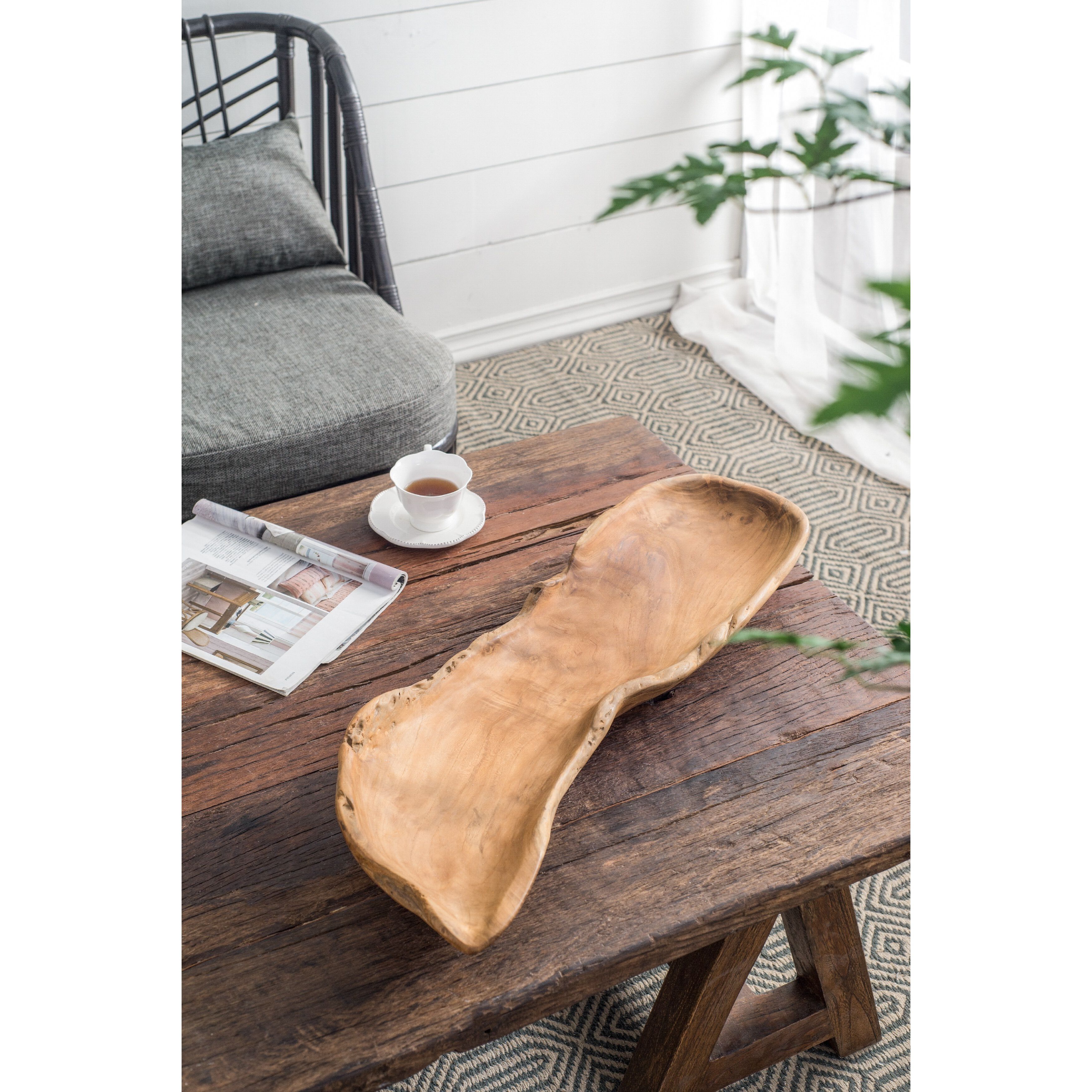 Anita 30.7 X 9.1 inch Brown Decorative Plate