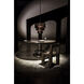 Arena 8 Light 20 inch Matte Black Pendant Ceiling Light