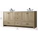 Soma 72 X 34 inch Mango Wood Bathroom Vanity Cabinet