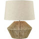 Vavda 19.5 inch 60.00 watt Natural Table Lamp Portable Light