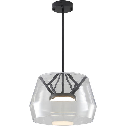 Canada LED 17.75 inch Black LED Pendant Ceiling Light