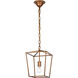 Maddox 1 Light 10 inch Vintage Gold Pendant Ceiling Light