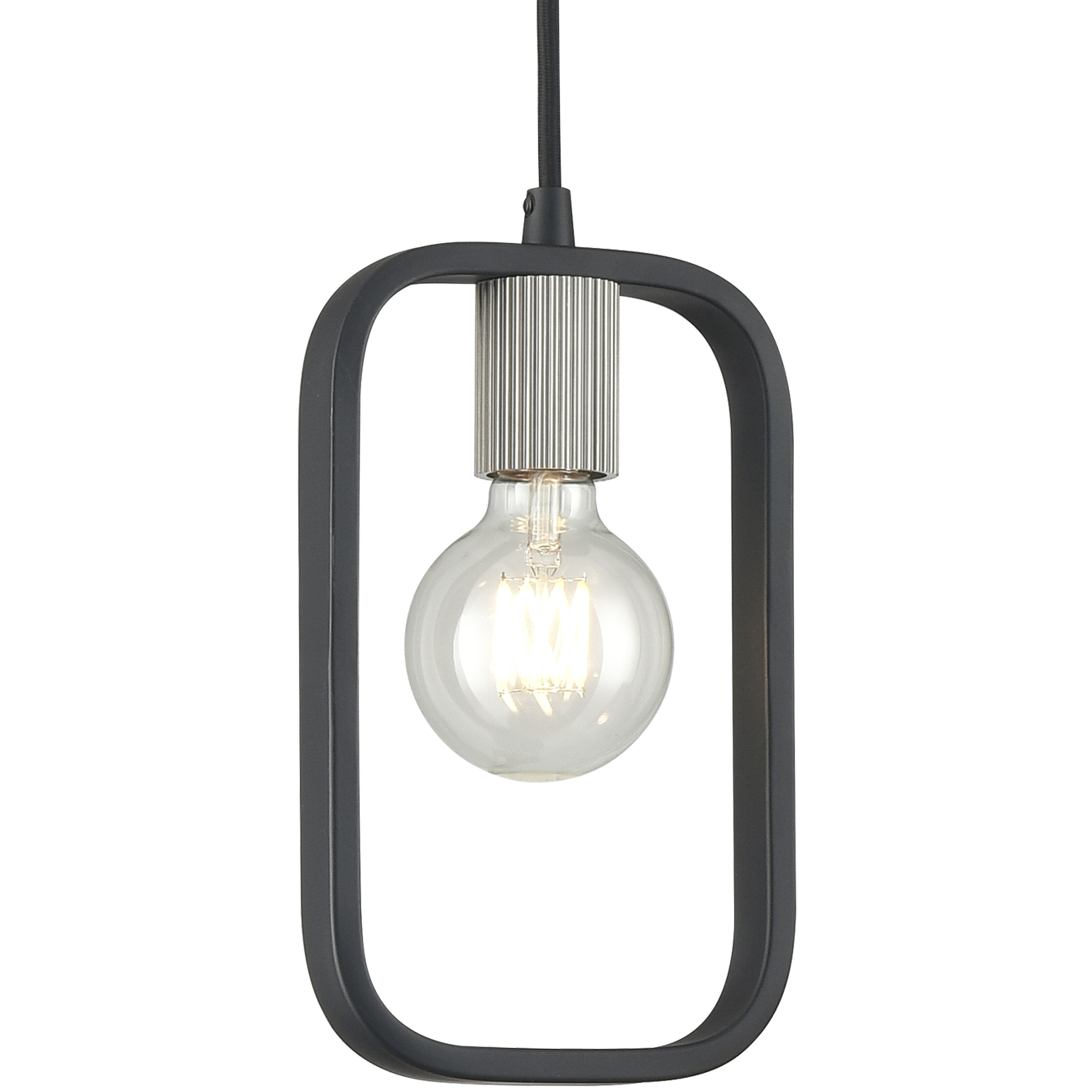 Dylan 3 Light 12 inch Black Chandelier Ceiling Light