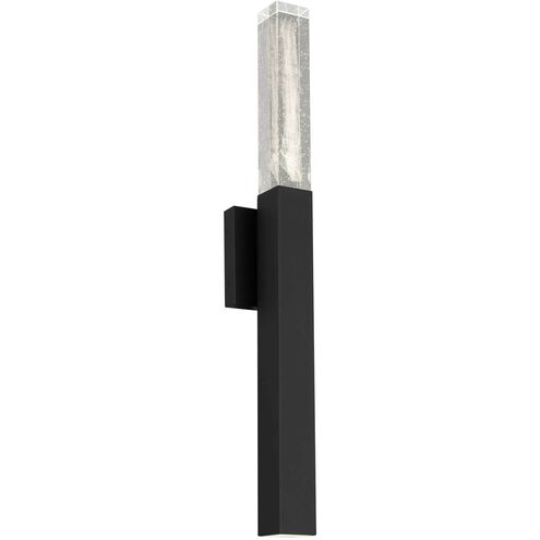 Folio LED 31.25 inch Sand Black Wall Sconce