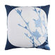 Harvest Moon 20 X 20 inch Navy and Pale Blue Throw Pillow