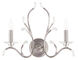 Serafina 2 Light 18.5 inch Brushed Nickel Wall Sconce Wall Light