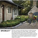 Bromley Outdoor Wall Mount Lantern in Museum Black, Non-LED, Medium