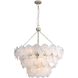 Yep Cascada Pendant Ceiling Light in Cirrus Cloud Glass, 3 Tier