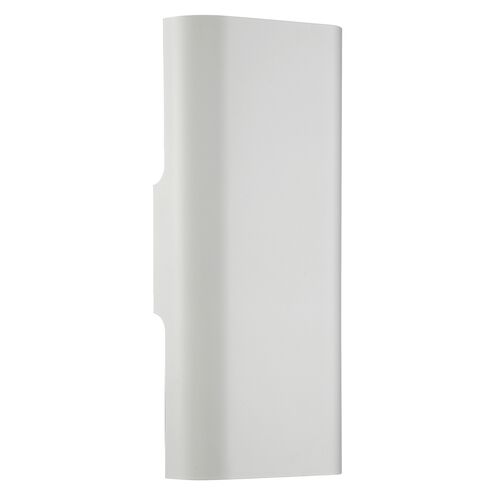 Bi-Punch LED 8 inch White ADA Wall Sconce Wall Light