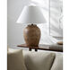 Lirael 26.6 inch 100 watt Brick Accent Table Lamp Portable Light